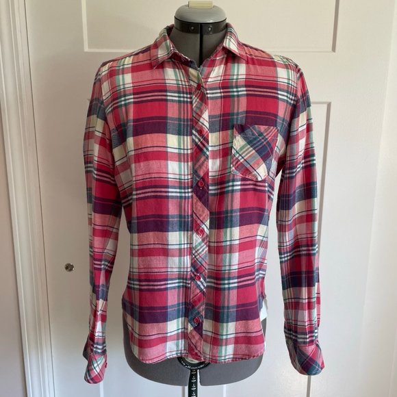Uniqlo Button Down Shirt, Checkered, 100% cotton - Picture 2 of 8